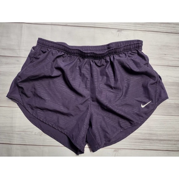 Nike Deep Purple Women's Athletic Shorts - Picture 1 of 4